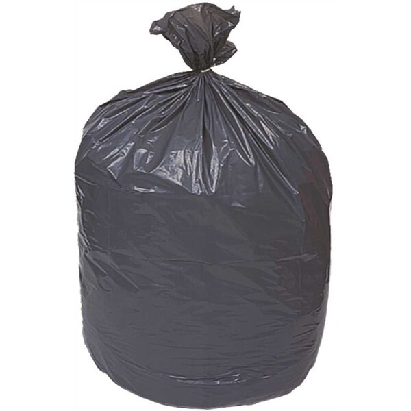 60 Gal. 1.3 mil 38 in. x 58 in. Gray Can Liner, 100PK